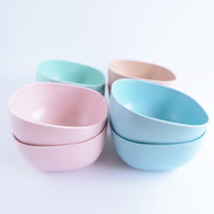 Eco-Friendly Small Bamboo Bowls (Set of 2)