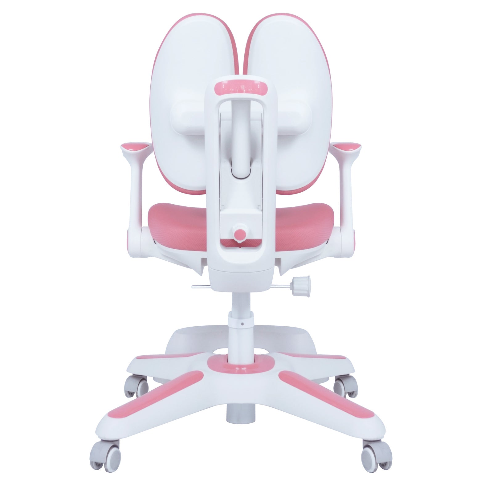 Ergonomic Children Kids Study Desk and Chair Set Height Adjustable - Pink