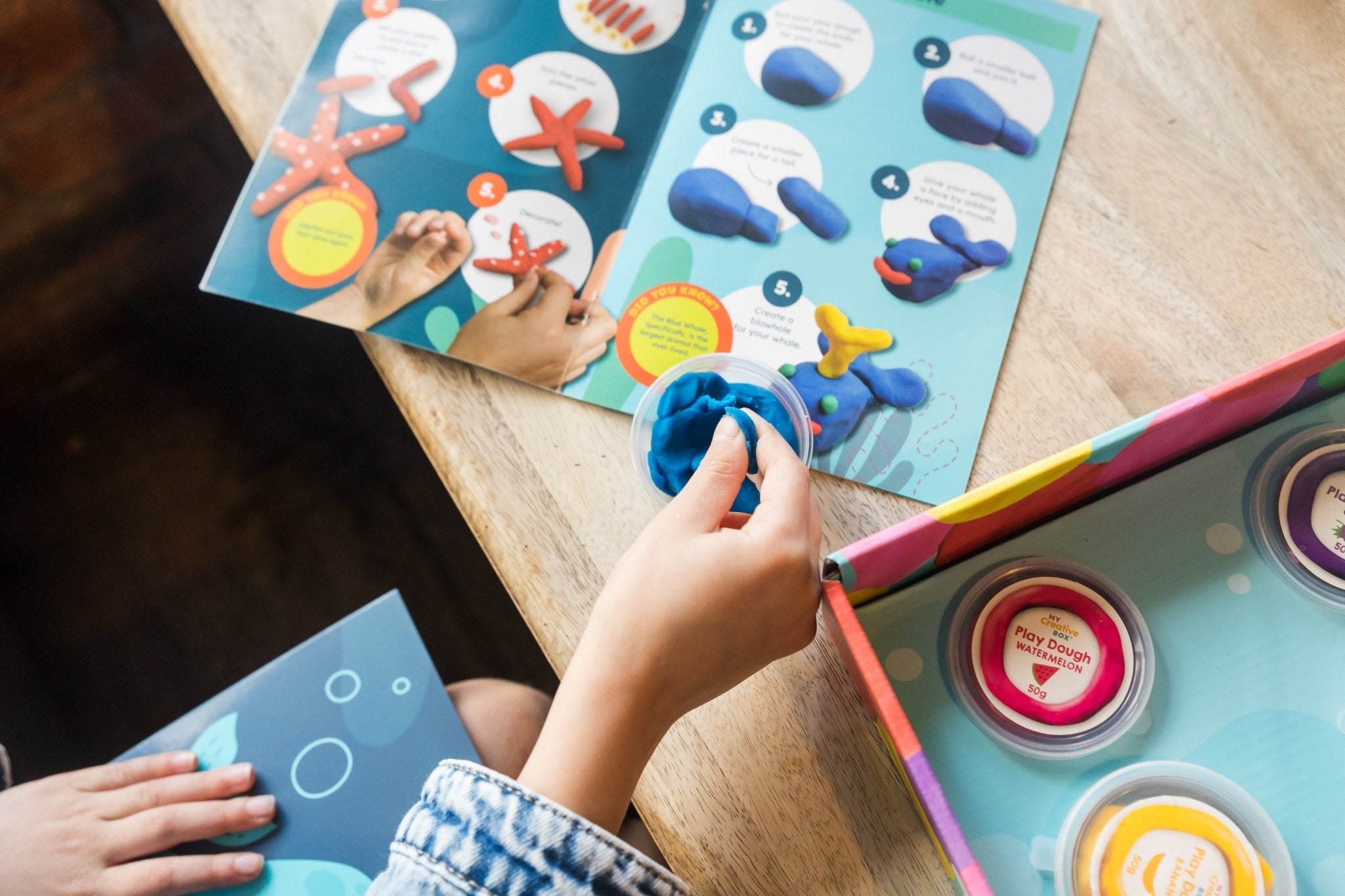 First Crafts Under the Sea Dough Sensory Craft Box