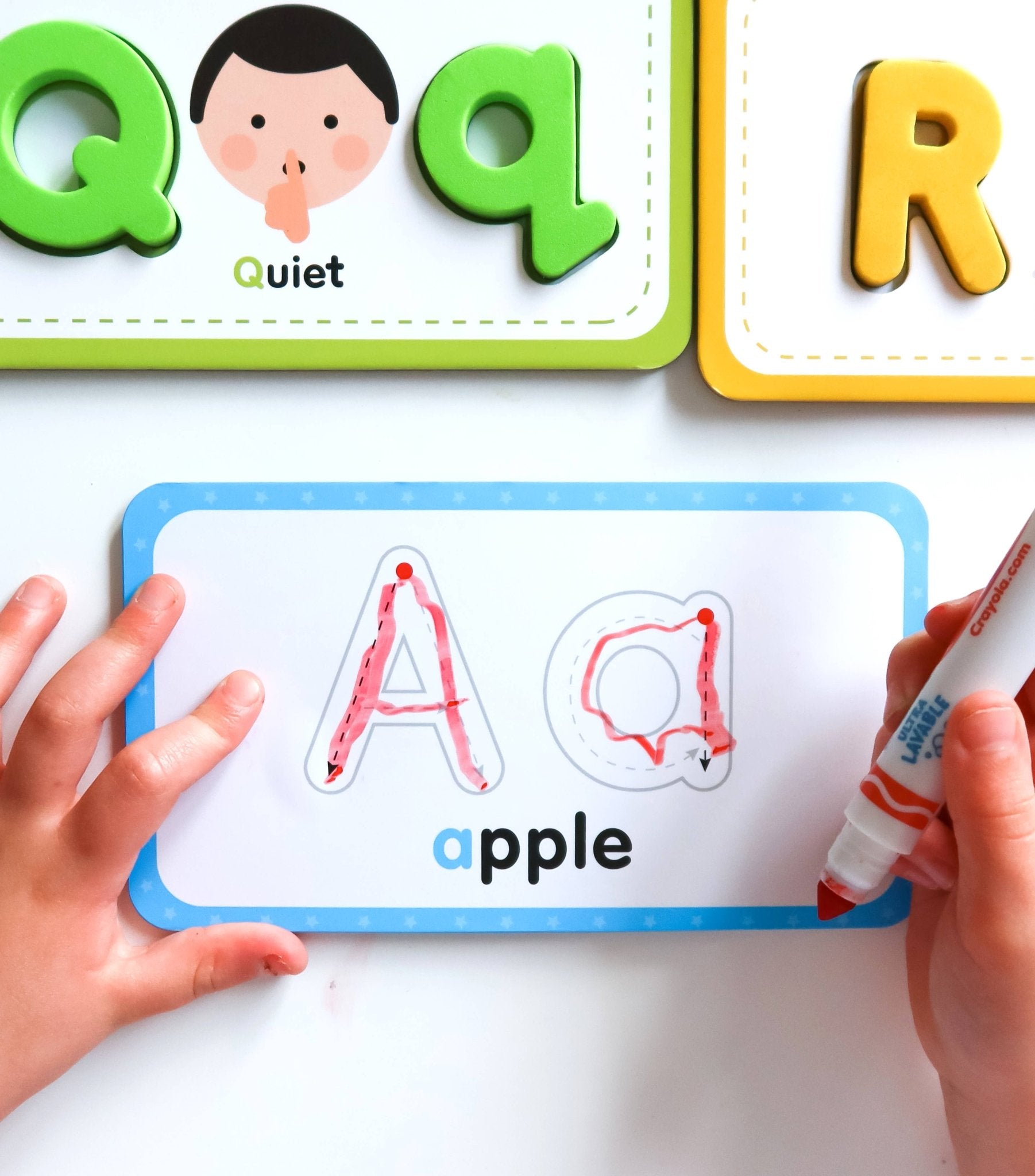 Flashcards & ABC Magnetic Letters