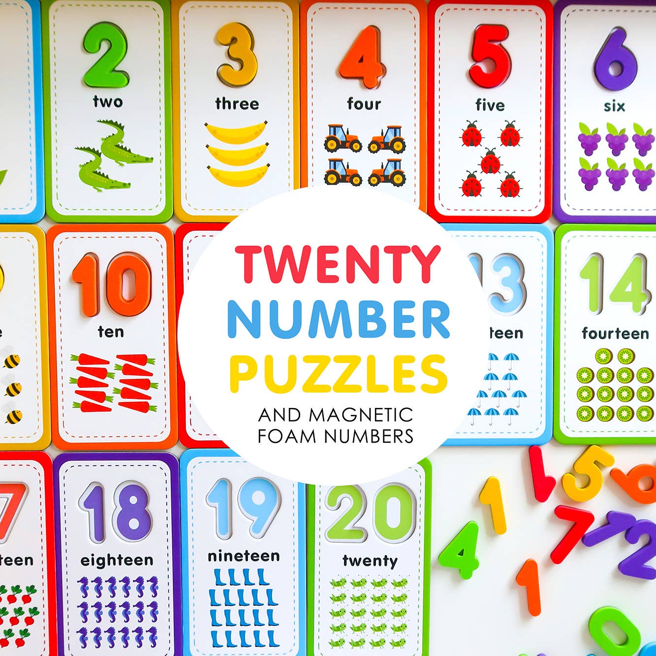 Flashcards and 123 Magnetic Numbers