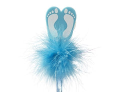 Flip Flop Feather Pen - Blue