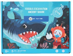 Fossils Excavation Kit - Shark: A Deep Sea Discovery Adventure