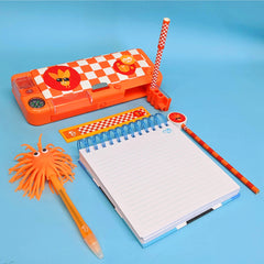 Fuzzy Guy Pen - Orange