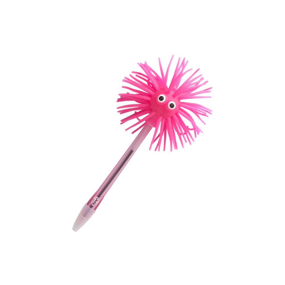 Fuzzy Guy Pen - Pink