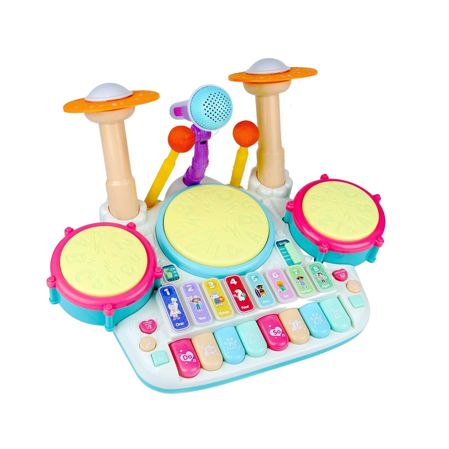 Gominimo Kids Toy Educational Drum Set