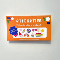 Happy Birthday - Edible Lunchbox Stickers