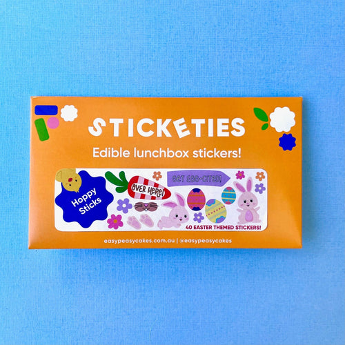 Hoppy Easter - Edible Lunchbox Stickers