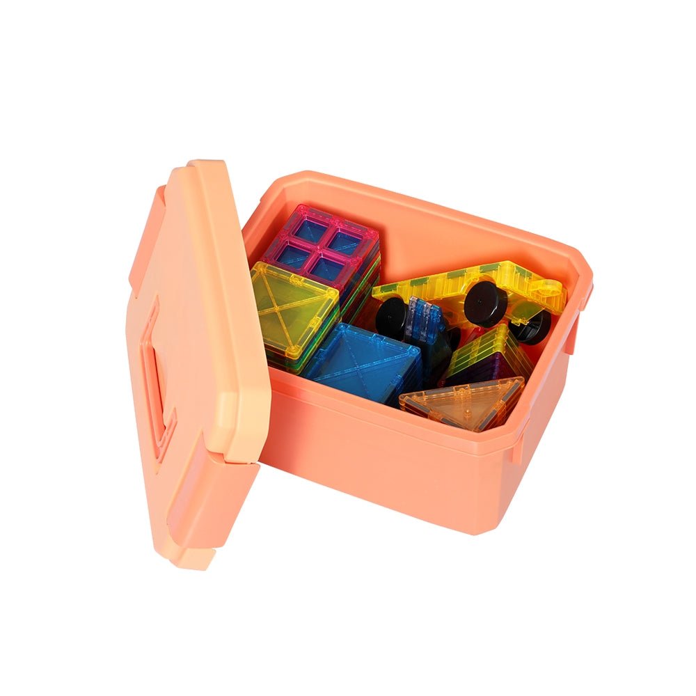 Keezi Magnetic Tiles Playset: 120-Piece Set for Inspired Learning and Fun