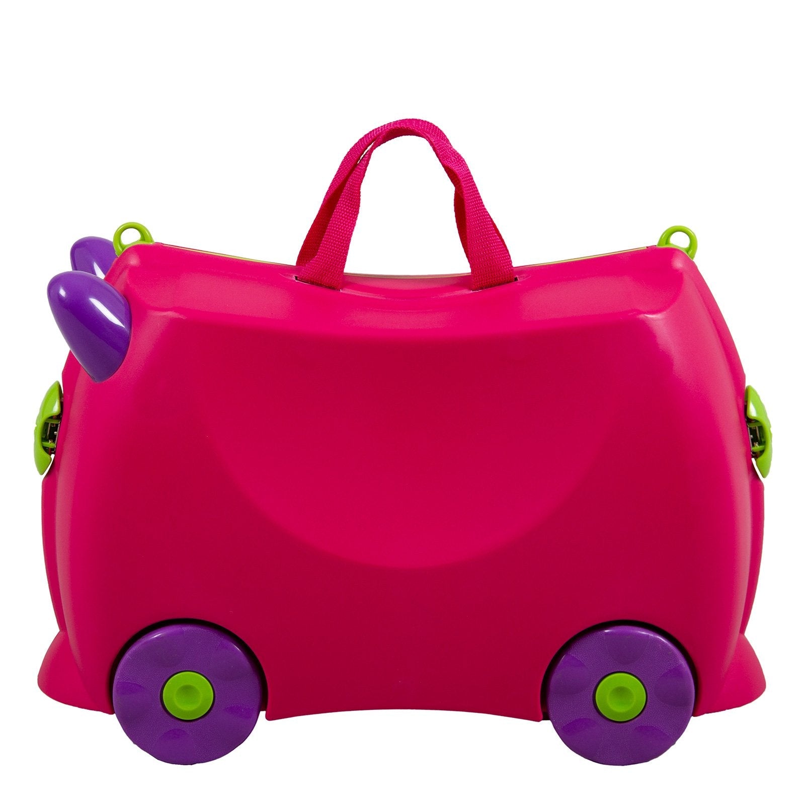 Kiddicare Bon Voyage Kids Ride On Suitcase Luggage Travel Bag - Pretty in Pink