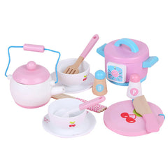 Kids Wooden Kitchen Cooking Set - Imaginative Chef Adventures