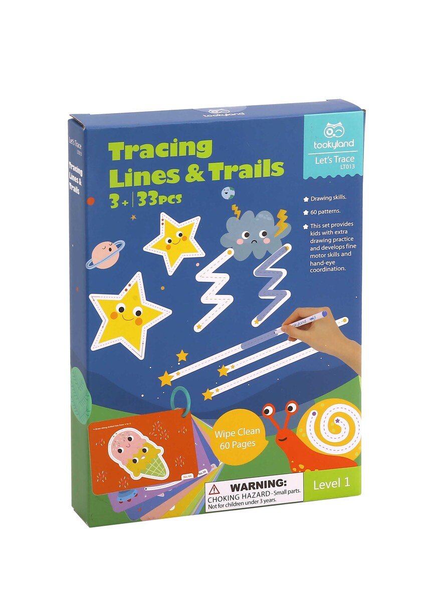 Lets Trace – Tracing Lines & Trails Flash Cards