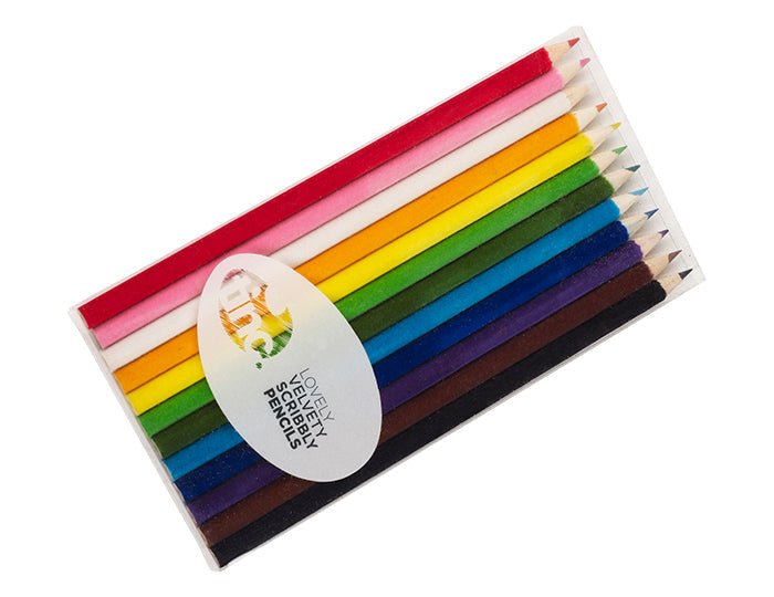 Lovely Velvety Colouring Pencils