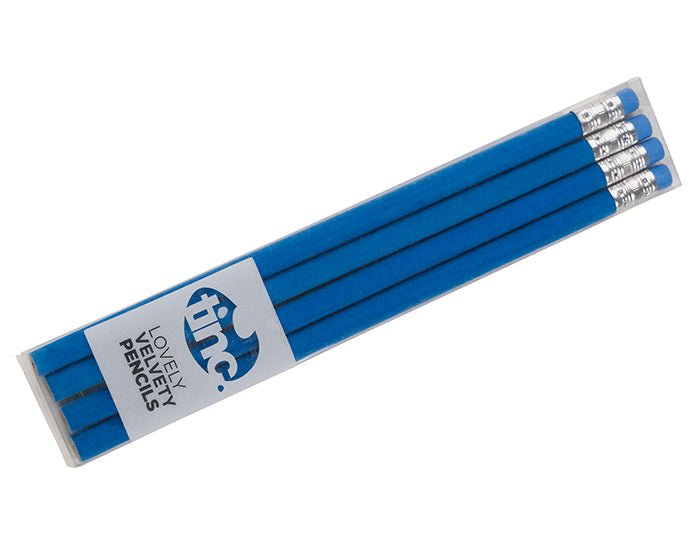 Lovely Velvety Lead Pencils : Blue
