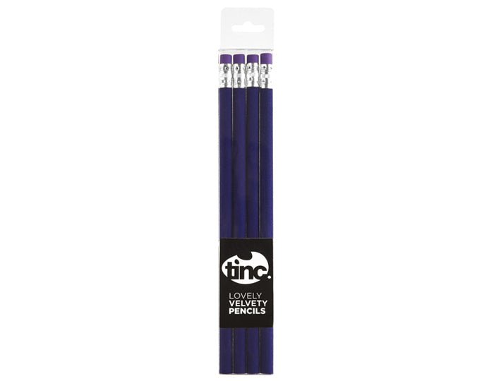 Lovely Velvety Lead Pencils : Purple