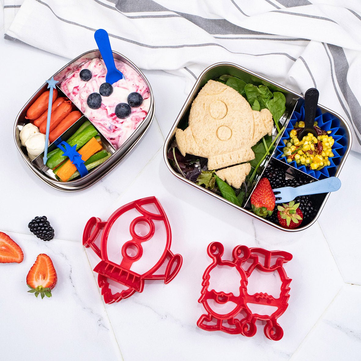 Lunch Punch Sandwich Cutters - Space