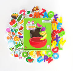 Magnetic Foods and Letters