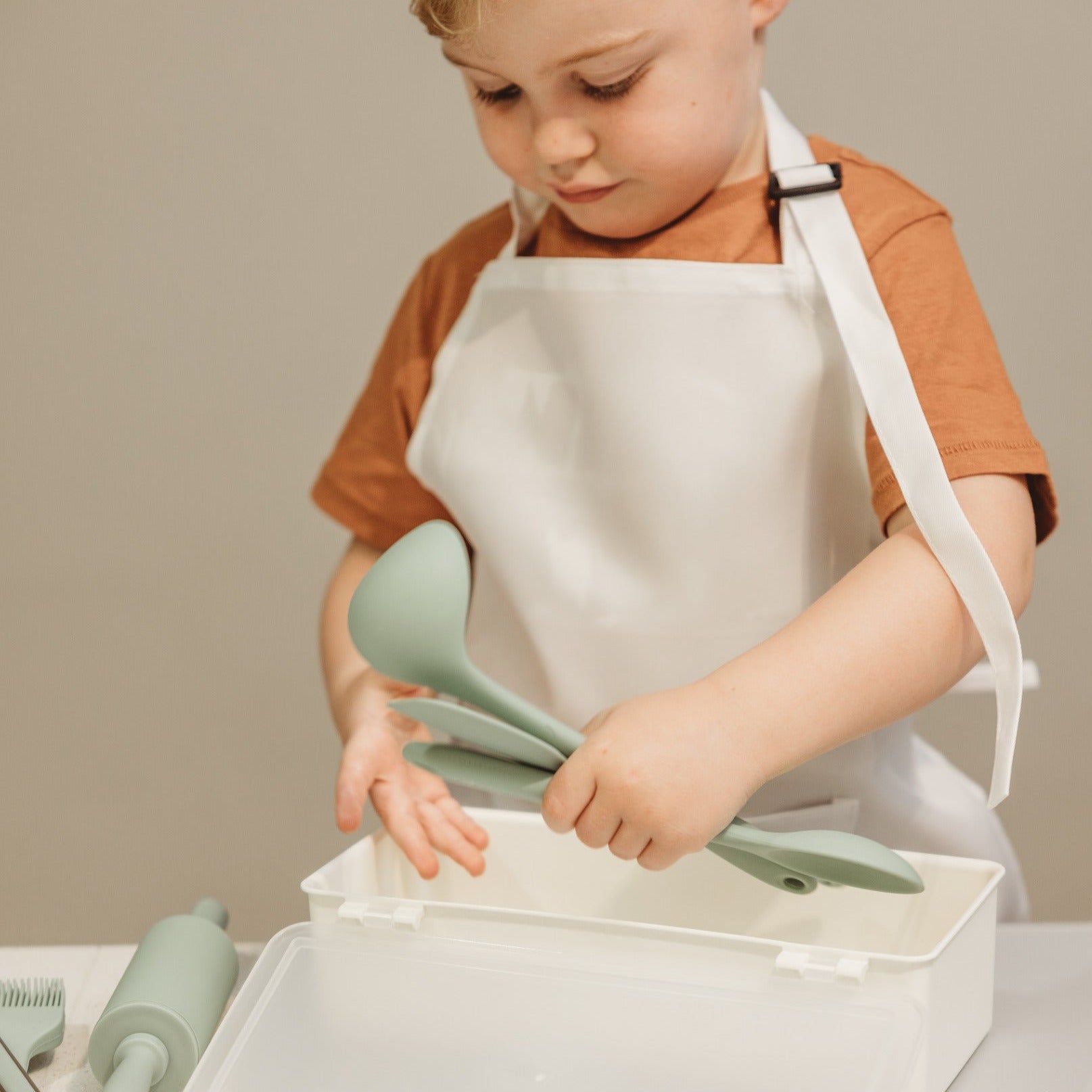 Mini Chef Kids Kitchen Utensils Set