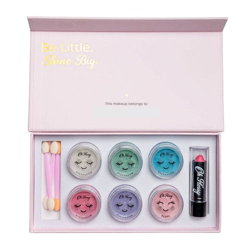 Oh Flossy Deluxe Makeup Set - Safe and Sparkly Play for Kids
