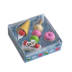 Scented Cookies and Cream Erasers