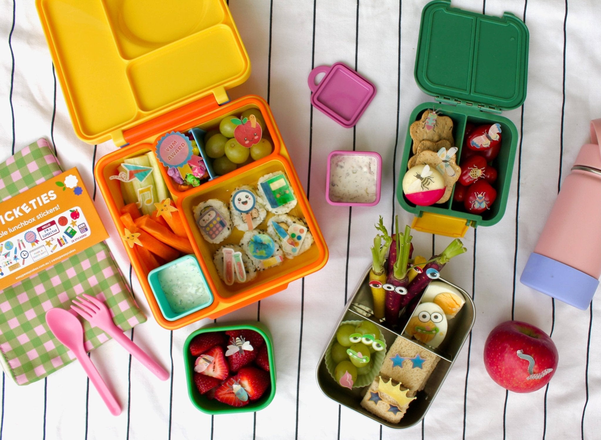 Schoolies - Edible Lunchbox Stickers