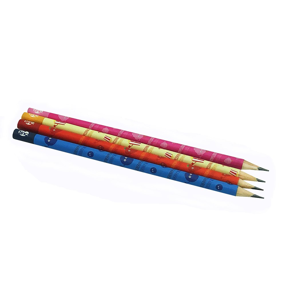 Set of 4 Scented HB Pencils