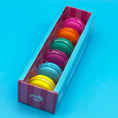 Set of 6 Macaron Erasers