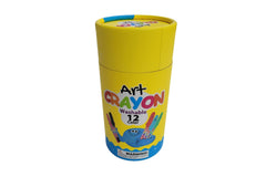 Silky Crayon Art -12 Colours