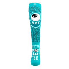 Crazy Little Monster Socks - Teal