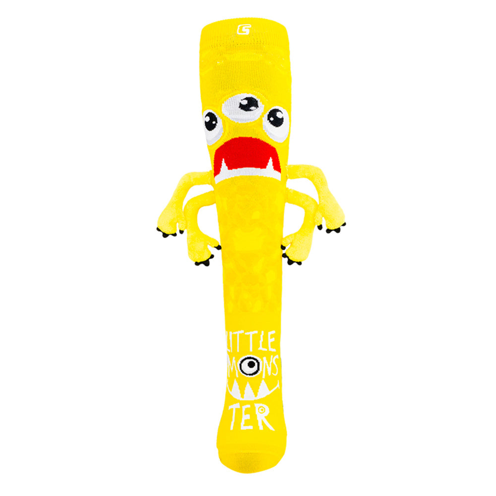 Crazy Little Monster Socks - Yellow