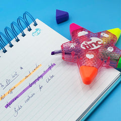 Star 5 Colour Highlighter Pen