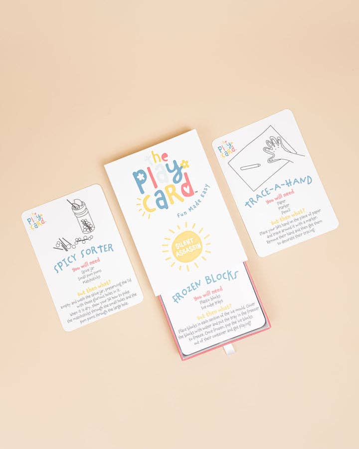 The Play Card Co's Silent Assassin (Activities for 2 - 4 year olds)
