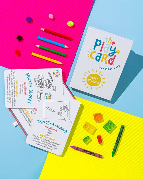 The Play Card Co's Silent Assassin (Activities for 2 - 4 year olds)