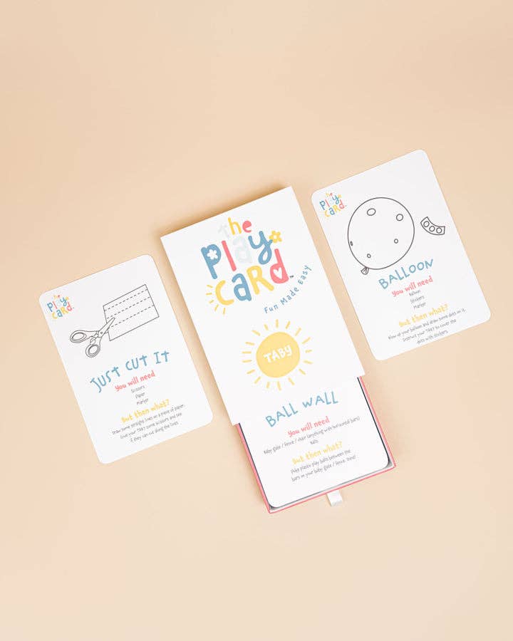 The Play Card Co's The Taby Adventure Cards - Engaging Play Ideas for Active Toddlers (1-2 Years)