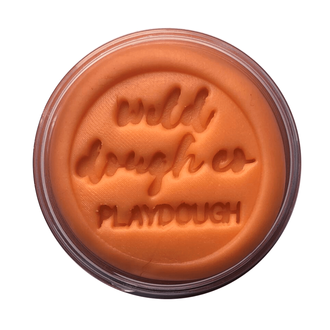 Wild Dough Sunset Orange Playdough