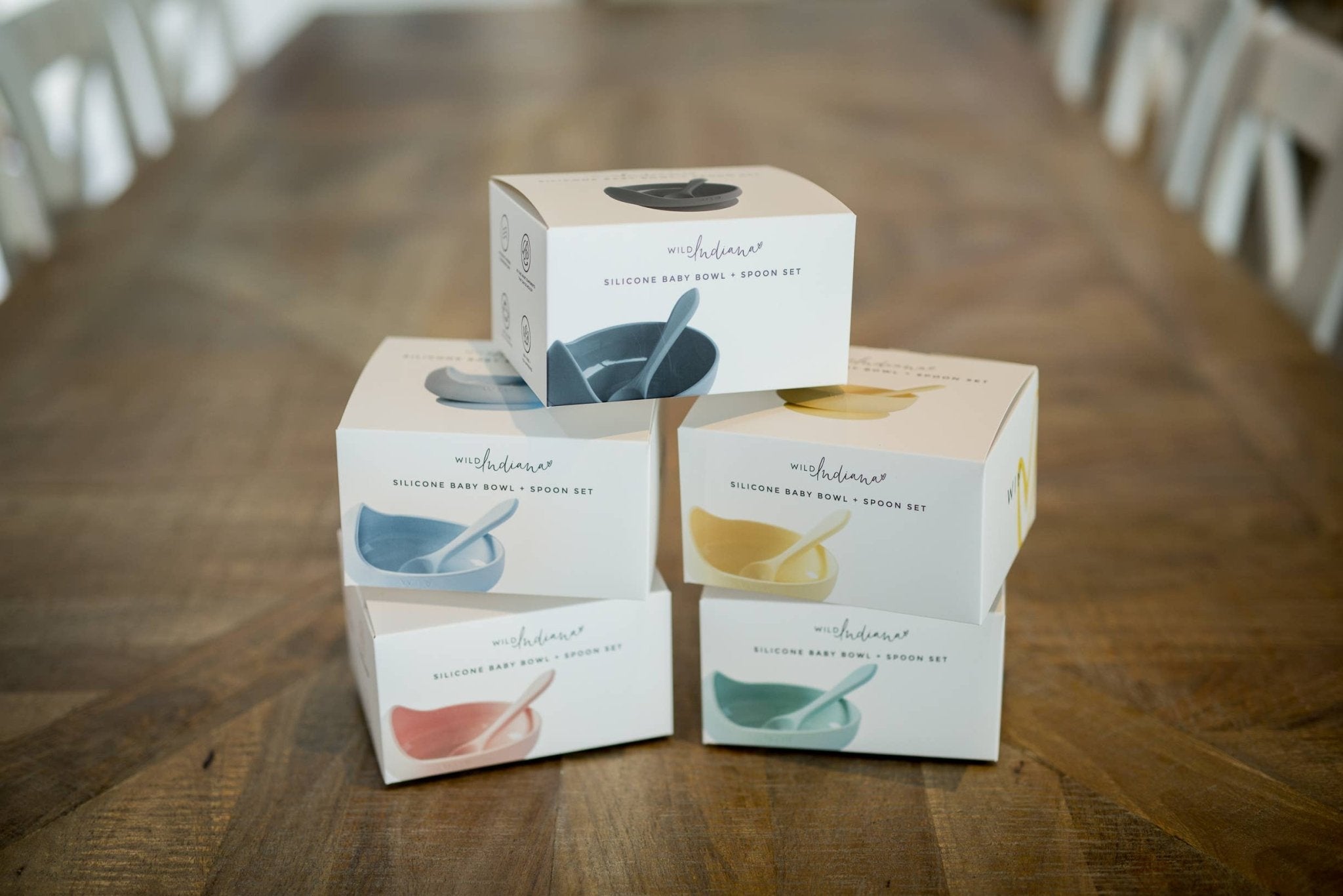 Wild Indiana - Silicone Baby Bowl Set
