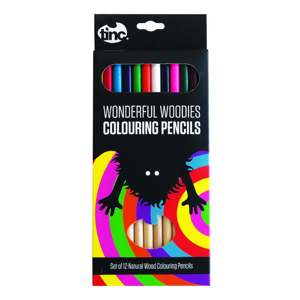 Wonderful Woodies Colouring Pencils