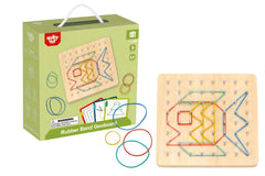 Creative Rubber Band Geoboard Pattern Puzzle Game