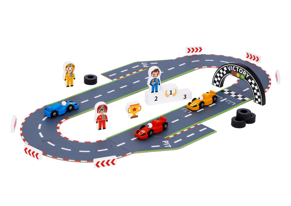 Formula Racing Puzzle Playmat