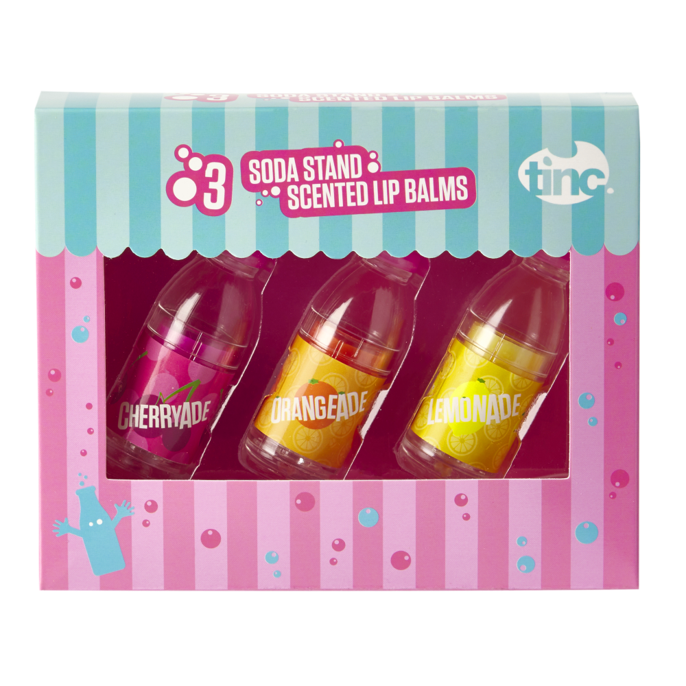 Set of 3 Soda Stand Lip Balms (6807562584226)