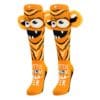 Crazy LIttle Monster Socks - Orange