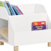 Kids Storage Bookcase | 3 - Compartment Organizer - White