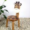 Kids Wooden Chair Giraffe