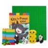 Kito, the Bravest Kitten - Book and Bricks Set