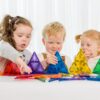 Learn & Grow Toys - Magnetic Tiles - Geometry Pack (36 Piece)