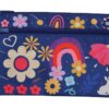 Twin Zip Pencil Case - Flower Power